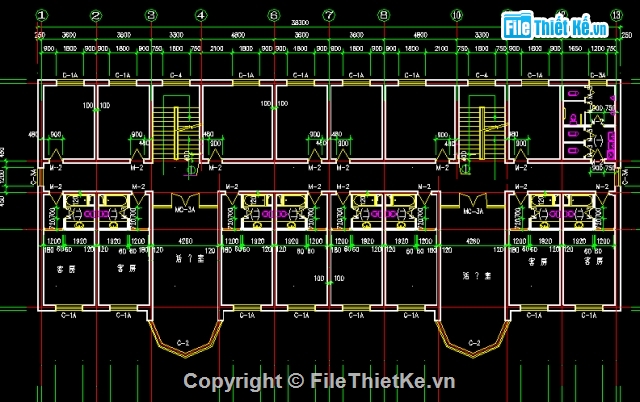 File thiết kế,Thiết kế biệt thự,kiến trúc biệt thự